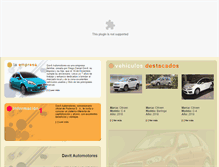 Tablet Screenshot of davitautomotores.com.ar